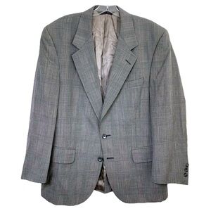 Christian Dior Monsieur Plaid Blazer Men’s Size 40S